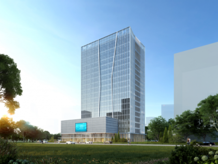 球客岛官网大厦，主体结顶！